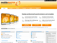 Tablet Screenshot of mobile-master.de